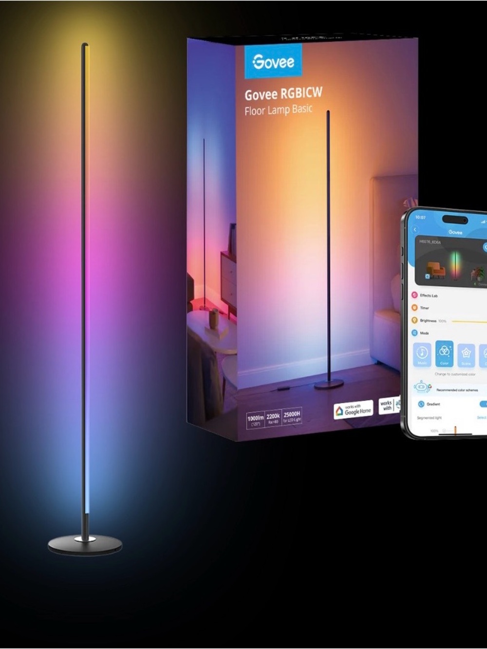 Govee Floor Lamp Basic. New in box.